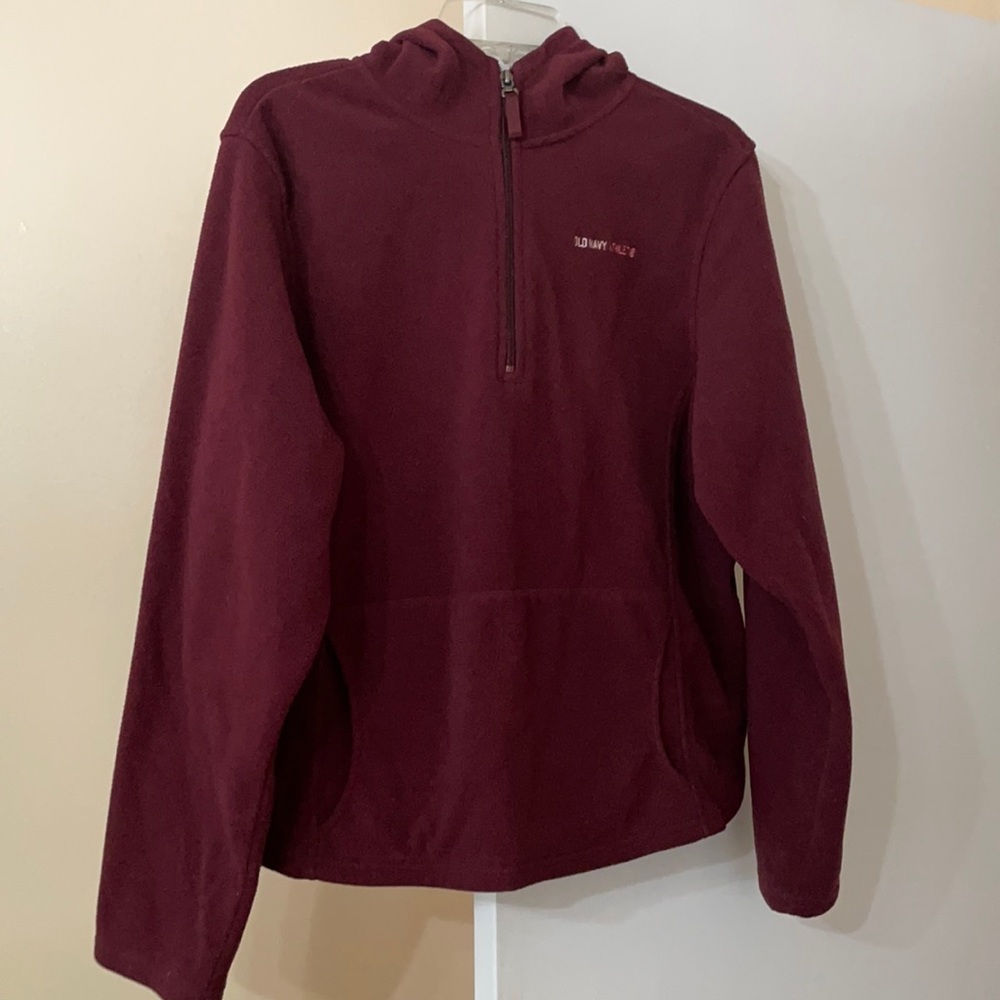Red vintage old navy hoodie